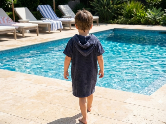 Salida de baño - Cover Up Azul