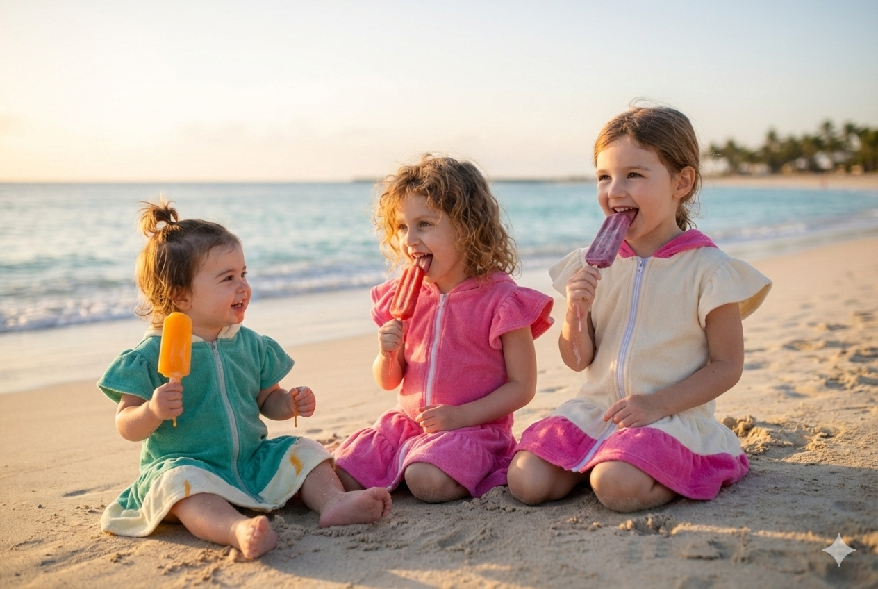 Salida de baño - Cover Up Rosado