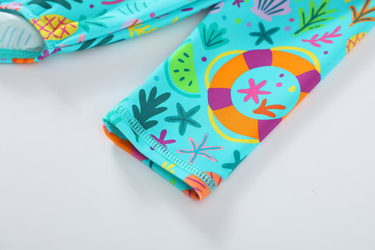 Traje de baño manga larga Splash