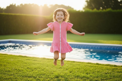 Salida de baño - Cover Up Rosado