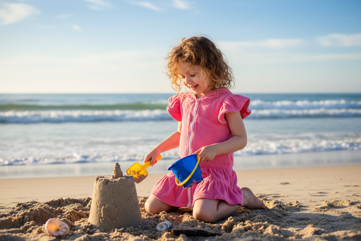 Salida de baño - Cover Up Rosado