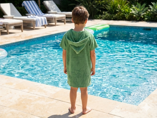 Salida de baño - Cover Up Verde