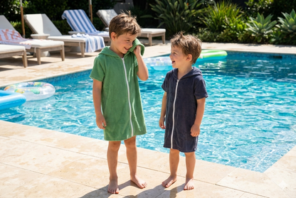 Salida de baño - Cover Up Azul