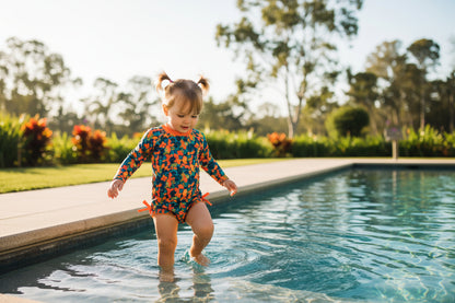 Traje de baño bebé - Olas de Color