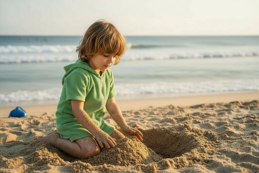 Salida de baño - Cover Up Verde