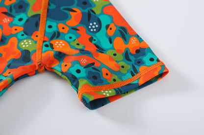 Traje de baño Enterito Olas de Color