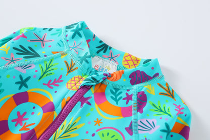 Traje de baño manga larga Splash