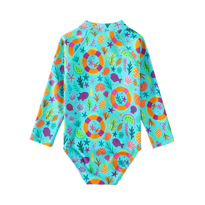 Traje de baño manga larga Splash