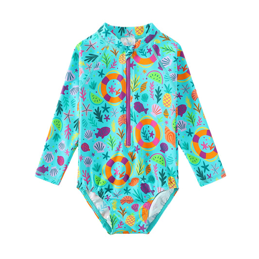 Traje de baño manga larga Splash