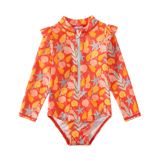 Traje de baño manga larga vuelos Conchitas