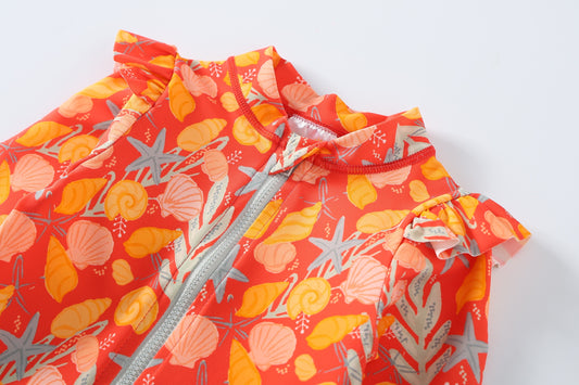 Traje de baño manga larga vuelos Conchitas