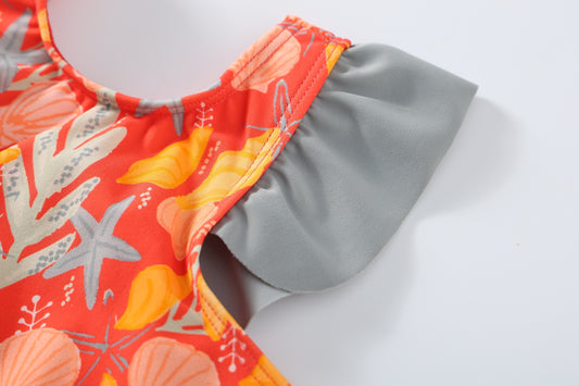 Traje de baño sin mangas Conchitas