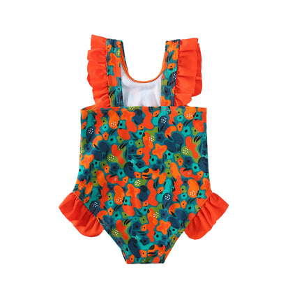 Traje de baño sin mangas Olas de Color