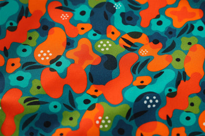 Traje de baño sin mangas Olas de Color